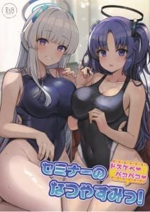 วันหยุดฤดูร้อนสุดเซ็กซี่ [Vivido (Kumasaku Tamizou)] Seminar no Dosukebe Pakopako Natsuyasumi! Seminar’s Lewd and Sexy Summer Vacation! (Blue Archive)