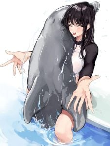 โลมาขี้เงี่ยน [Mamimi] Dolphin (Komi-San Wa Komyushou Desu.)