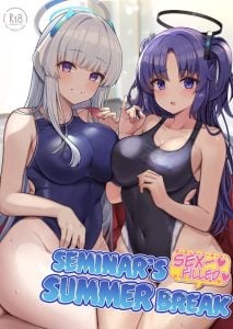 เล่นน้ำกันคุณครูกันเถอะ [Vivido (Kumasaku Tamizou)] Seminar no Dosukebe Pakopako Natsuyasumi! Seminar’s Sex-filled Summer Break (Blue Archive)