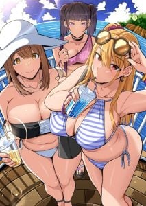 สนุกสนานกับสามสาว 2 [Suinose] Game Suki no Gal-tachi to Ore no Heya de Shitai Houdai 2