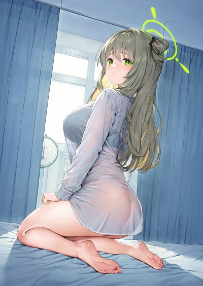 ความรู้สึกที่เติบโตขึ้น [DROP DEAD!! (Minase Syu)] Nonomi, Ochitsuite. – My feelings grow… (Blue Archive)