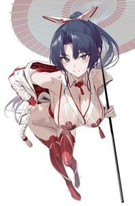 ฉลองปีใหม่กับซากุระจัง [Hiiragi Yuuichi] Kanzaki Ouka Miko Race Queen ver